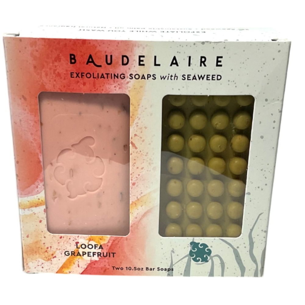 Baudelaire Exfoliating Soaps with Seaweed